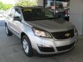 Silver Ice Metallic 2013 Chevrolet Traverse LS