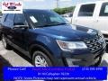 2016 Blue Jeans Metallic Ford Explorer XLT  photo #1