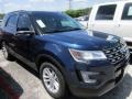 2016 Blue Jeans Metallic Ford Explorer XLT  photo #2