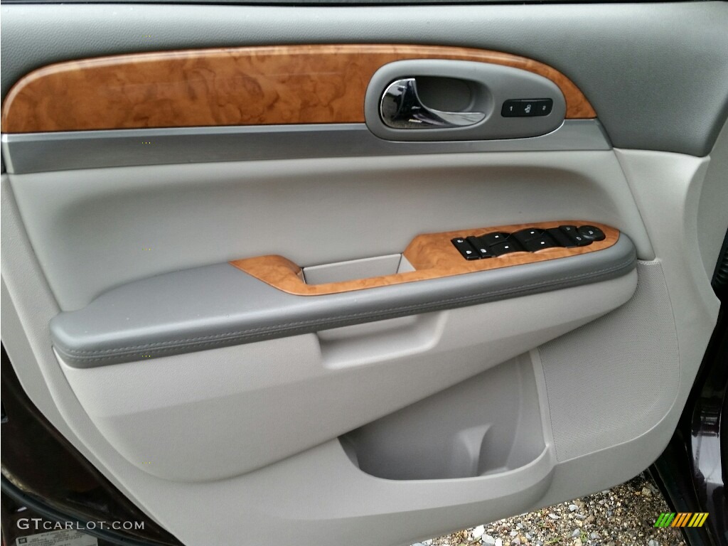 2009 Enclave CXL AWD - Dark Crimson Metallic / Dark Titanium/Titanium photo #19