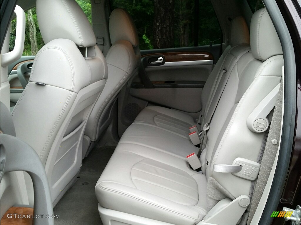 2009 Enclave CXL AWD - Dark Crimson Metallic / Dark Titanium/Titanium photo #22