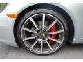2014 Rhodium Silver Metallic Porsche 911 Carrera 4S Cabriolet  photo #9