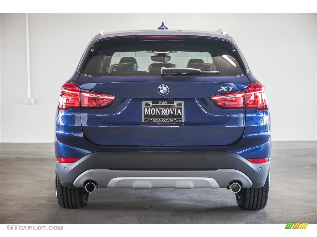 2016 X1 xDrive28i - Mediterranean Blue metallic / Black photo #4