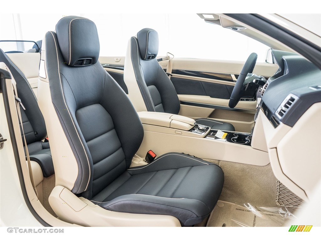 Deep Sea Blue/Silk Beige Interior 2016 Mercedes-Benz E 400 Cabriolet Photo #114024744