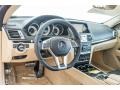 Deep Sea Blue/Silk Beige 2016 Mercedes-Benz E 400 Cabriolet Dashboard