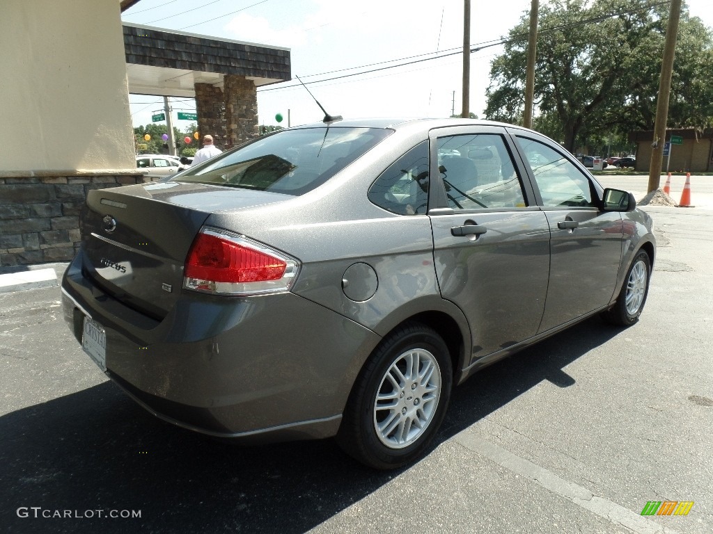 2011 Focus SE Sedan - Sterling Gray Metallic / Medium Stone photo #8