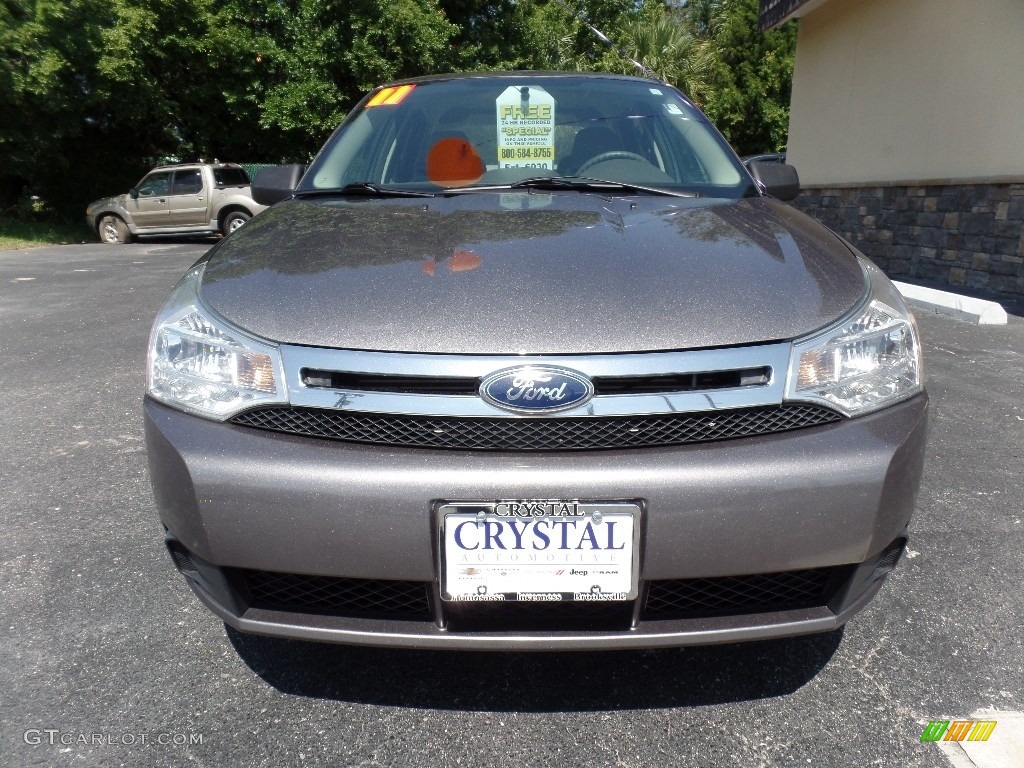 2011 Focus SE Sedan - Sterling Gray Metallic / Medium Stone photo #13