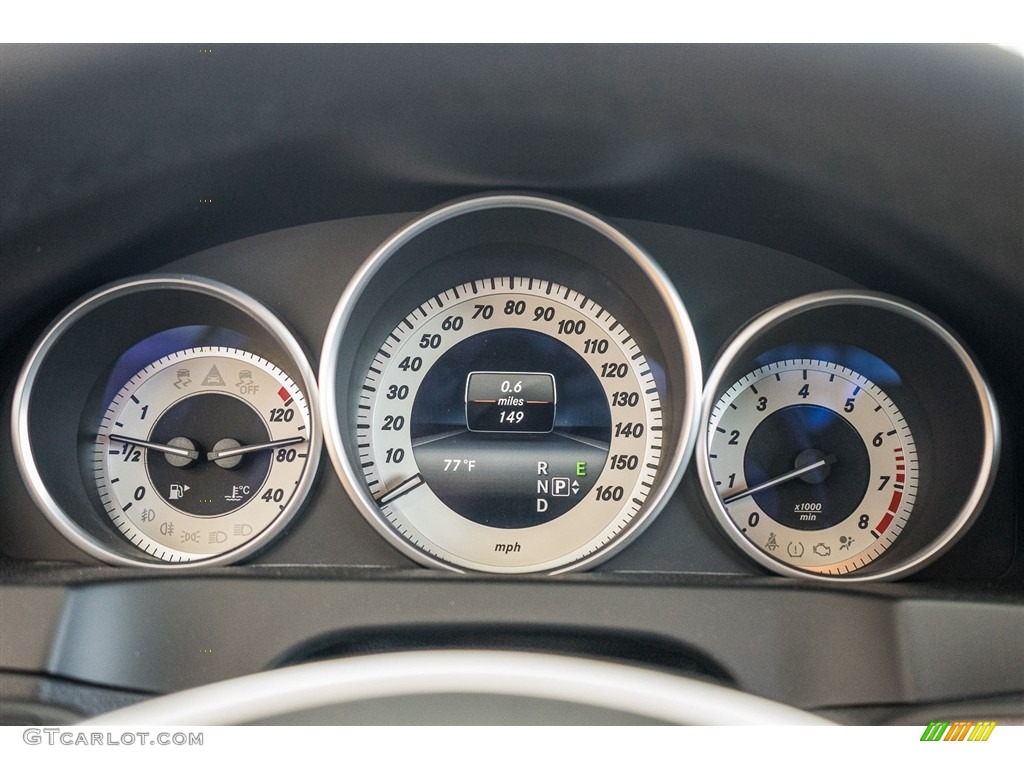 2016 Mercedes-Benz E 550 Cabriolet Gauges Photo #114025218