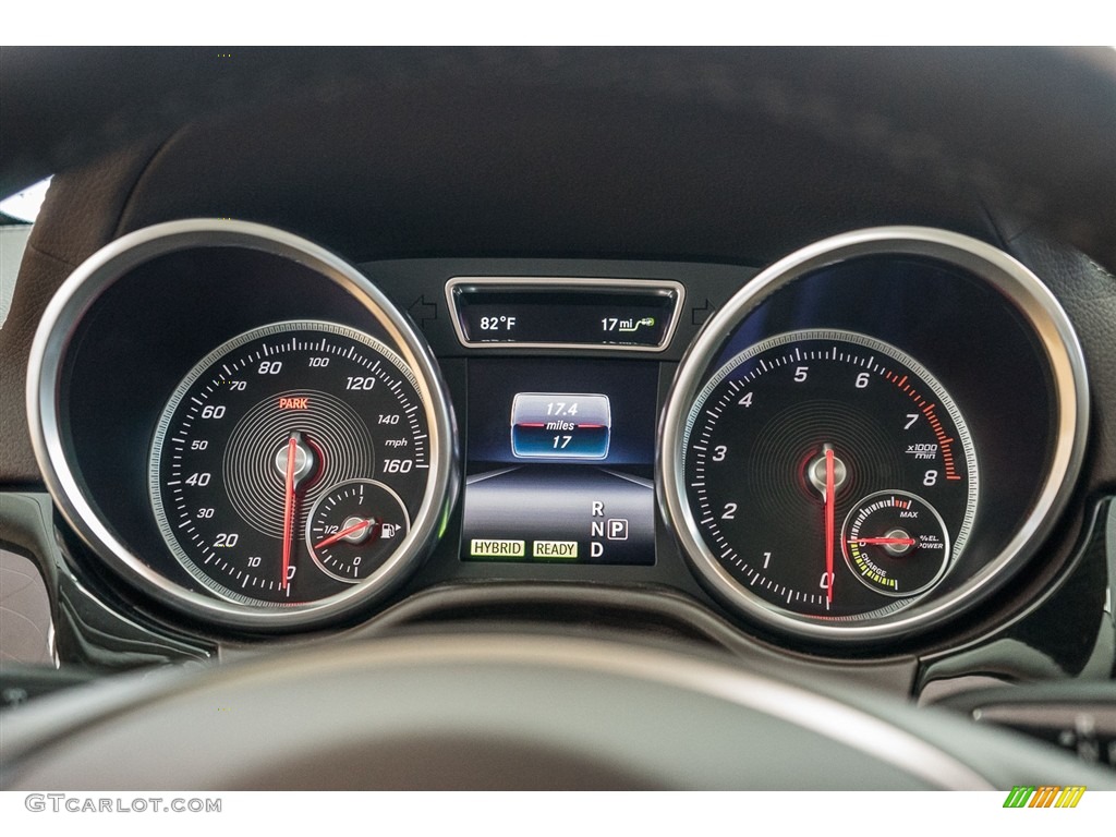 2016 Mercedes-Benz GLE 550e Gauges Photo #114025884