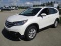 2013 White Diamond Pearl Honda CR-V EX AWD  photo #5