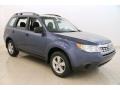 Marine Blue Metallic 2012 Subaru Forester 2.5 X Exterior