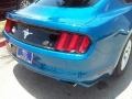 2017 Lightning Blue Ford Mustang V6 Coupe  photo #15