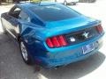 2017 Lightning Blue Ford Mustang V6 Coupe  photo #20