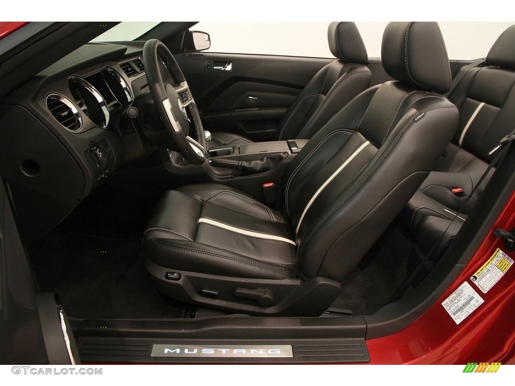 2012 Mustang GT Convertible - Red Candy Metallic / Charcoal Black/Cashmere photo #7