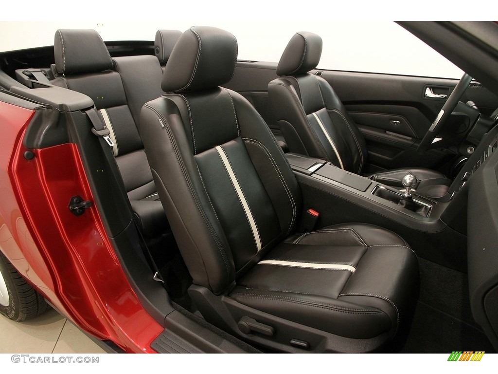 2012 Mustang GT Convertible - Red Candy Metallic / Charcoal Black/Cashmere photo #16