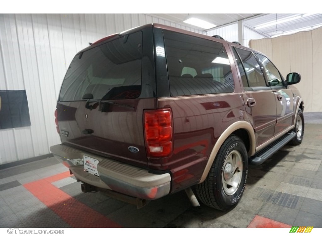 1998 Expedition Eddie Bauer 4x4 - Dark Toreador Red Metallic / Medium Prairie Tan photo #8