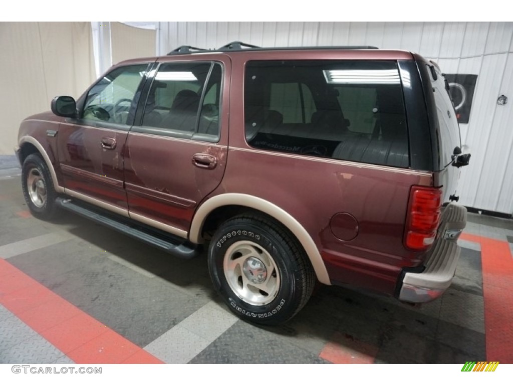 1998 Expedition Eddie Bauer 4x4 - Dark Toreador Red Metallic / Medium Prairie Tan photo #11