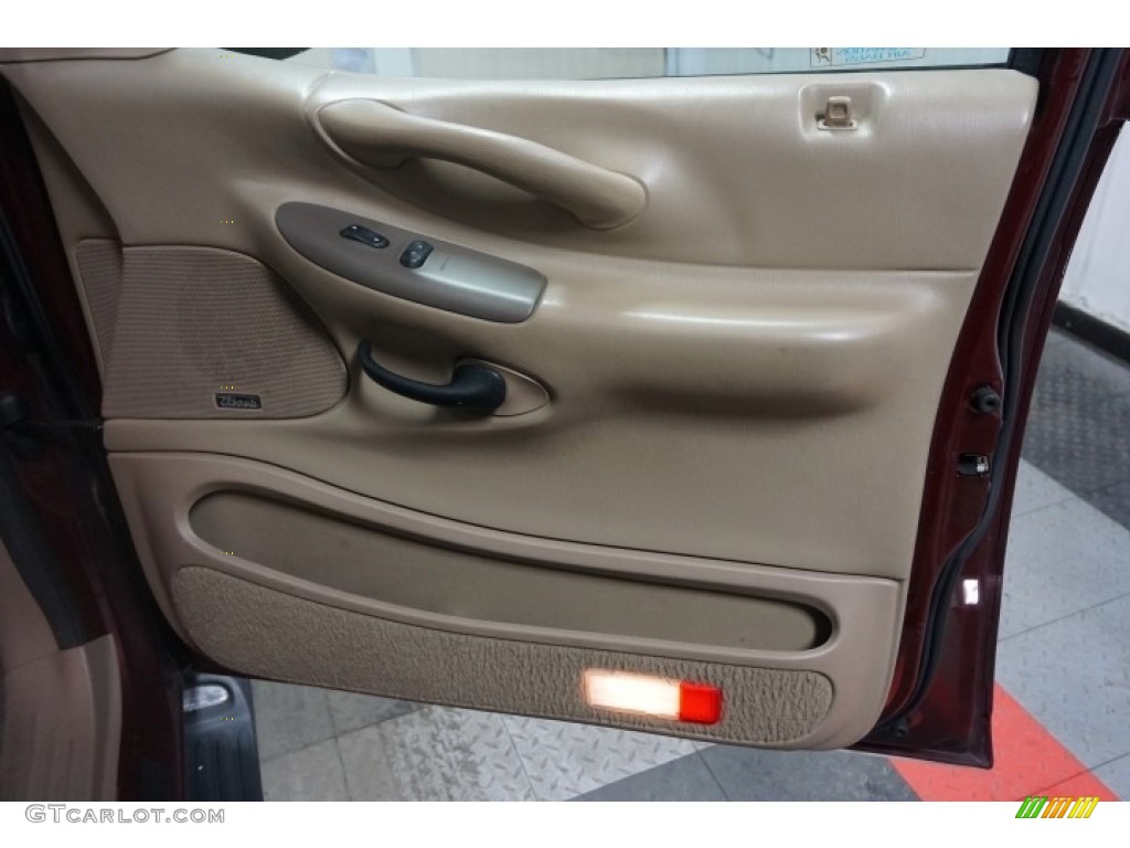 1998 Expedition Eddie Bauer 4x4 - Dark Toreador Red Metallic / Medium Prairie Tan photo #17