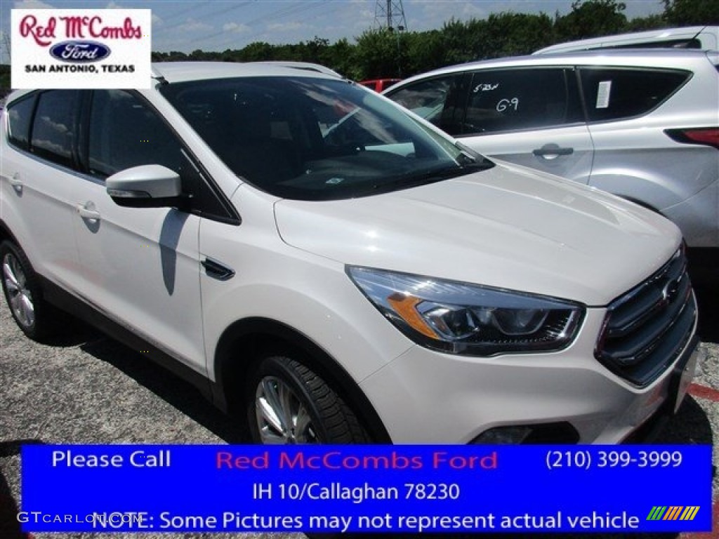 2017 Escape Titanium - White Platinum / Medium Light Stone photo #1