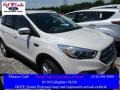 2017 White Platinum Ford Escape Titanium  photo #1