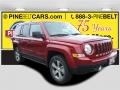 Deep Cherry Red Crystal Pearl 2016 Jeep Patriot Latitude 4x4