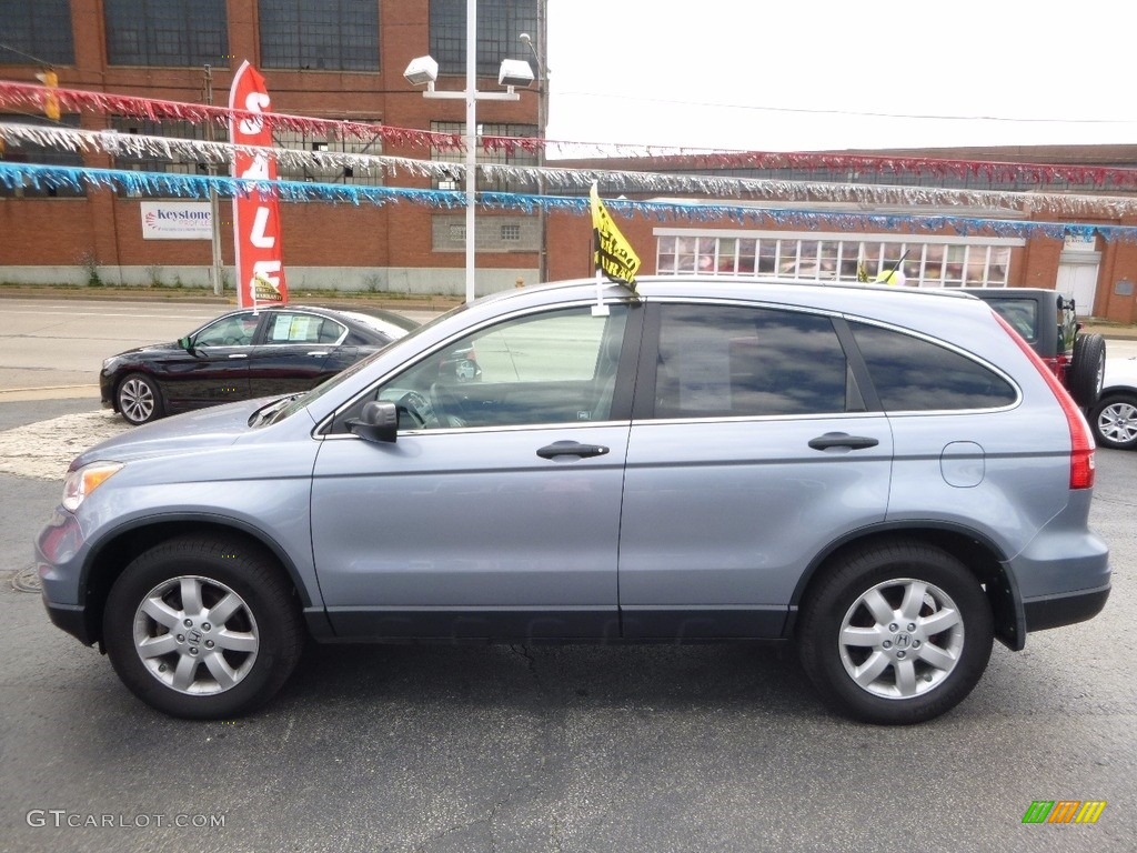 2011 CR-V SE 4WD - Glacier Blue Metallic / Gray photo #7