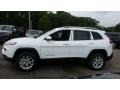 2016 Bright White Jeep Cherokee Latitude 4x4  photo #3