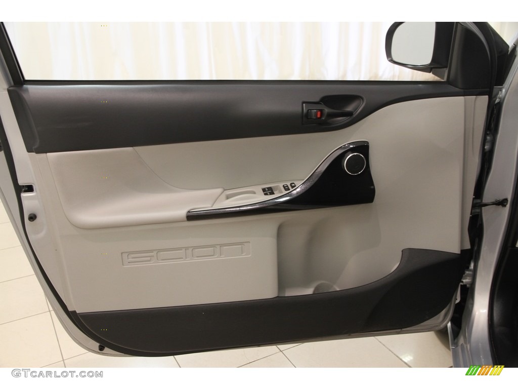 2014 Scion iQ Series Limited Edition Dark Charcoal Door Panel Photo #114037563