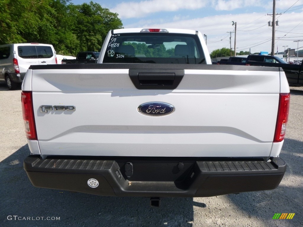 2016 F150 XL Regular Cab 4x4 - Oxford White / Medium Earth Gray photo #5