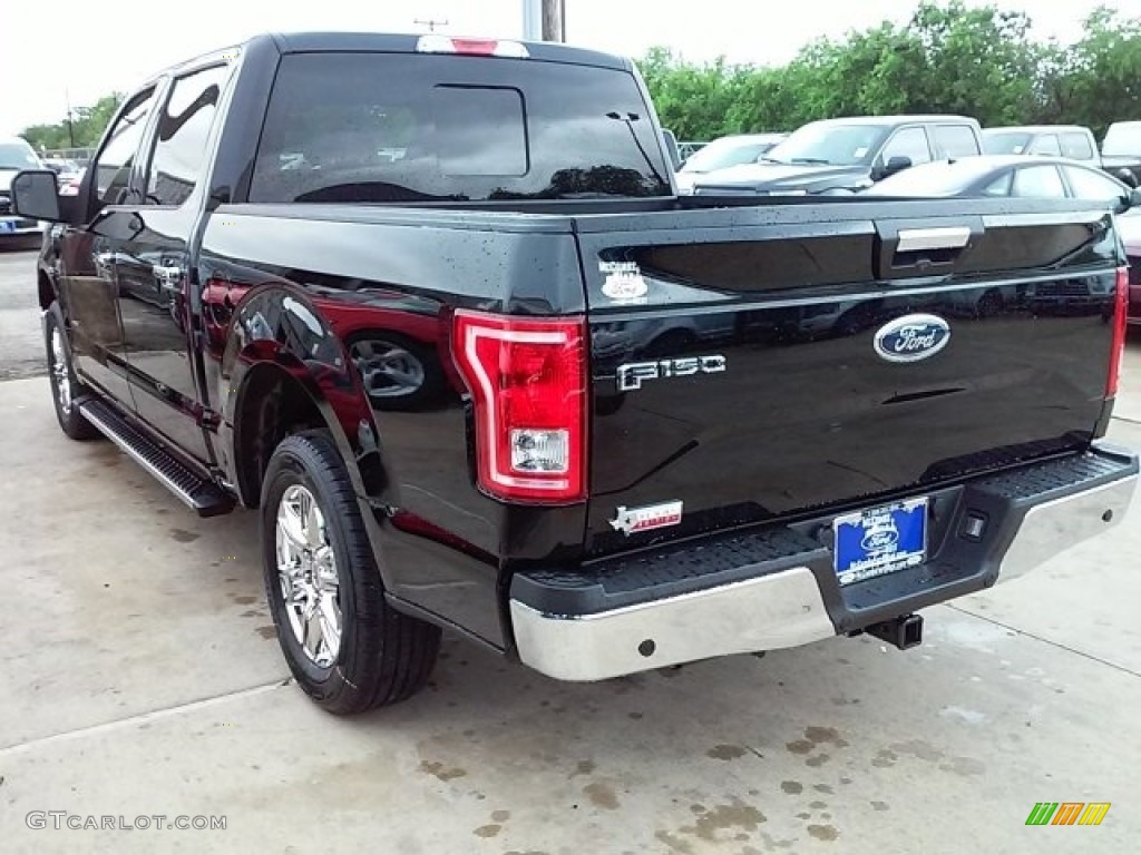 2016 F150 XLT SuperCrew - Shadow Black / Medium Earth Gray photo #14