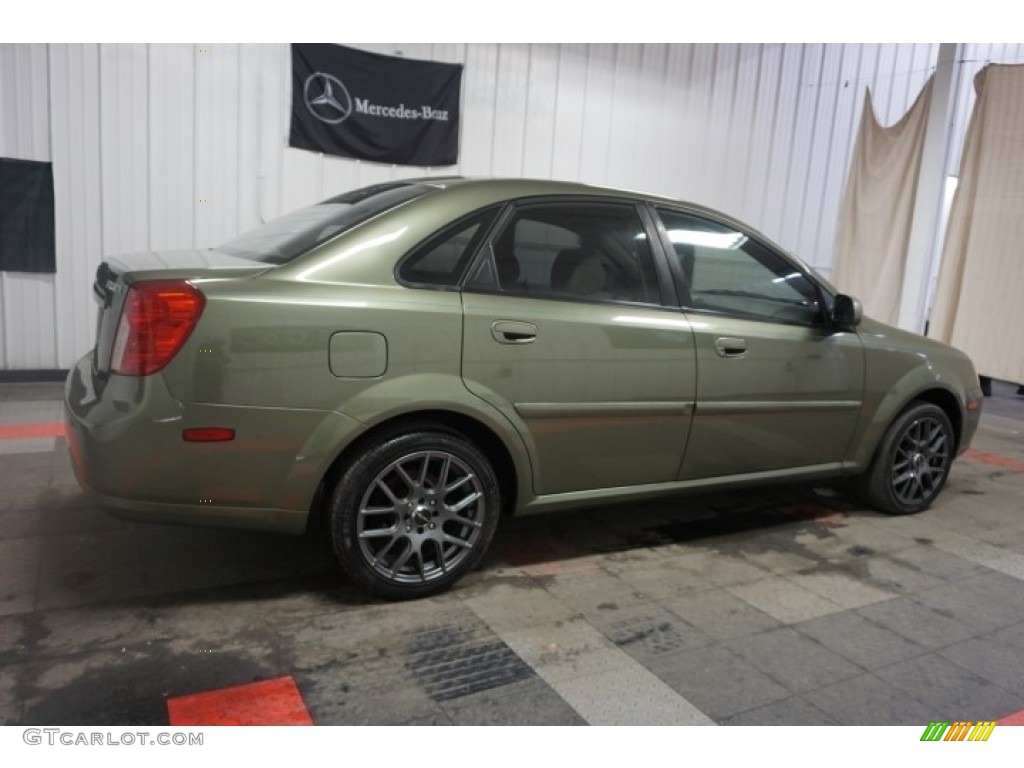 2004 Forenza S - Desert Green Metallic / Gray photo #7