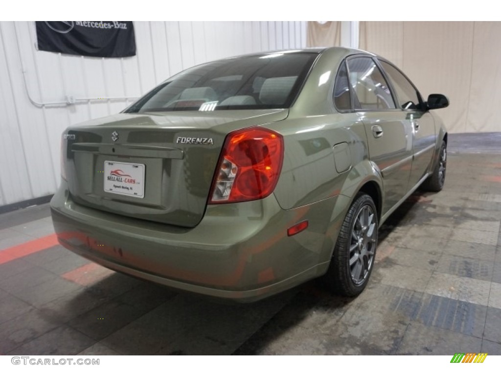 2004 Forenza S - Desert Green Metallic / Gray photo #8