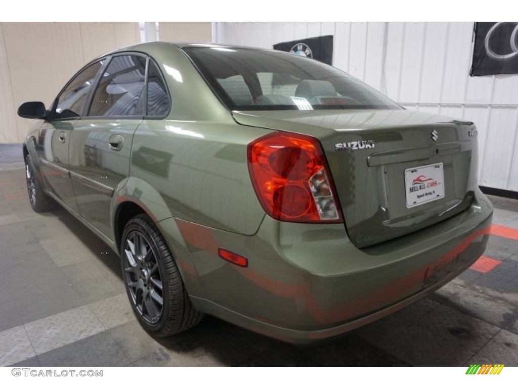 2004 Forenza S - Desert Green Metallic / Gray photo #10