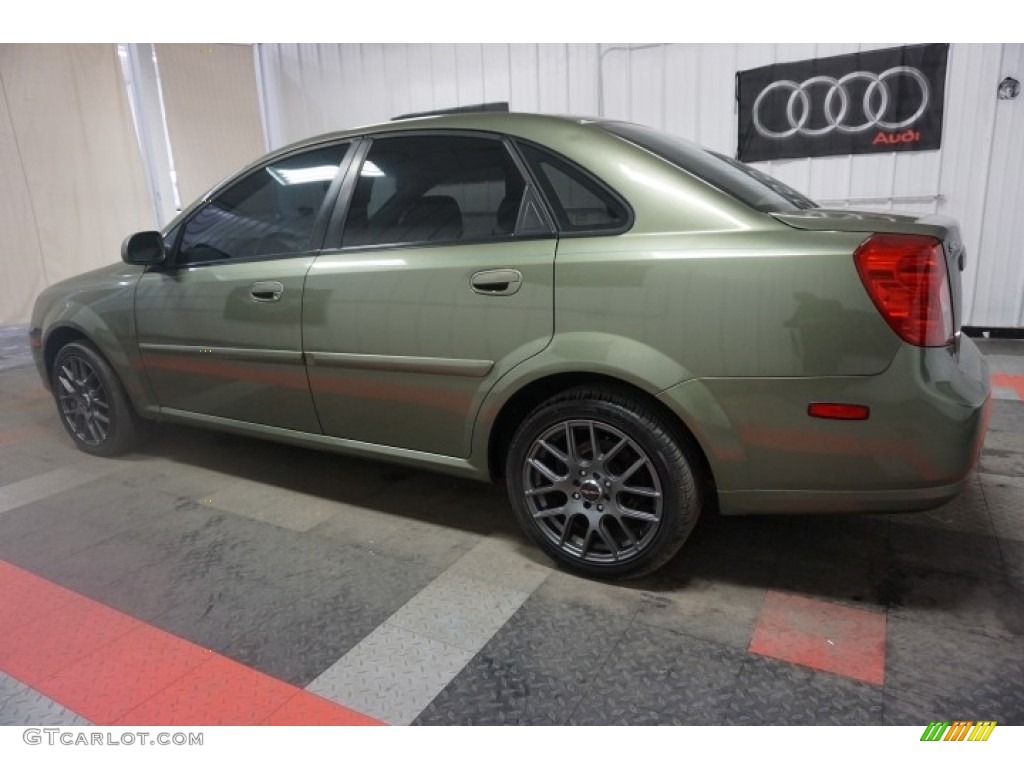 2004 Forenza S - Desert Green Metallic / Gray photo #11