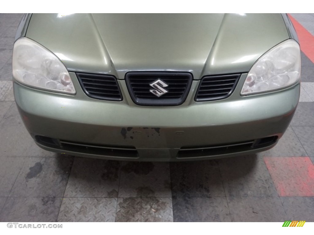 2004 Forenza S - Desert Green Metallic / Gray photo #44