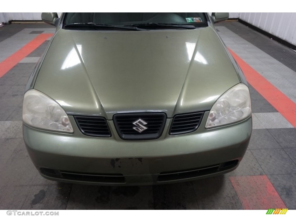 2004 Forenza S - Desert Green Metallic / Gray photo #45