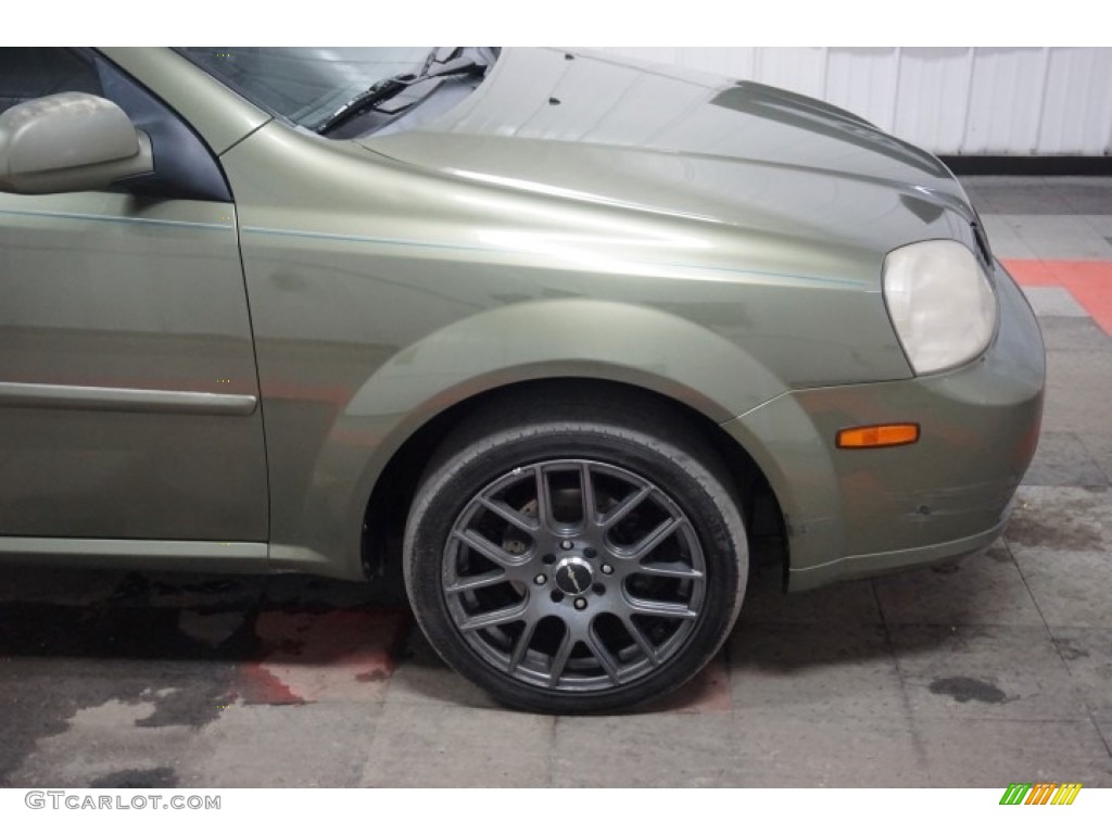 2004 Forenza S - Desert Green Metallic / Gray photo #46