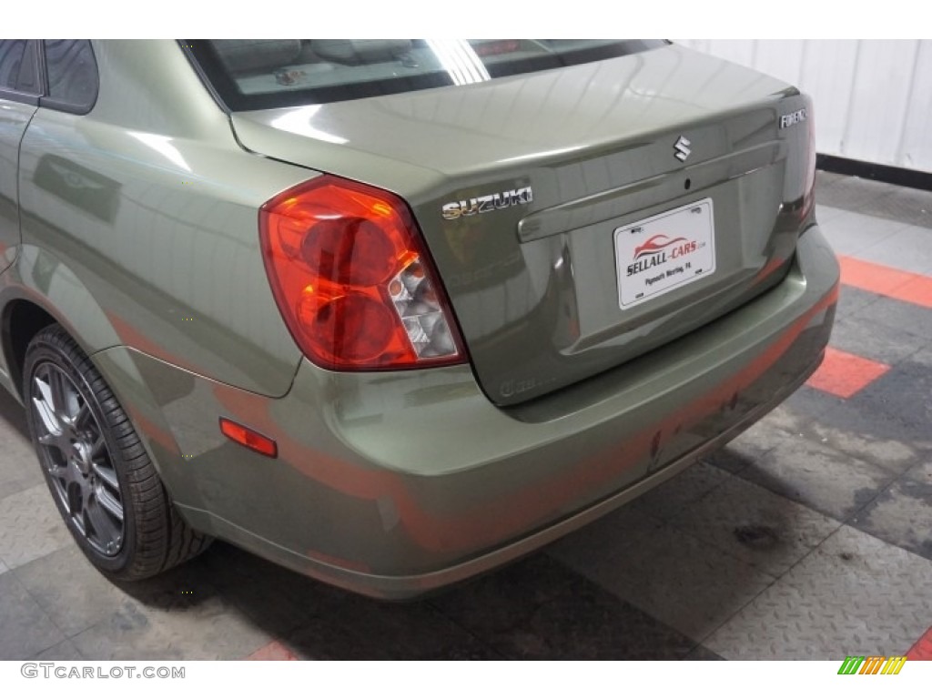 2004 Forenza S - Desert Green Metallic / Gray photo #58