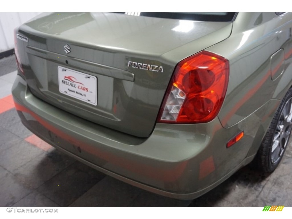 2004 Forenza S - Desert Green Metallic / Gray photo #59