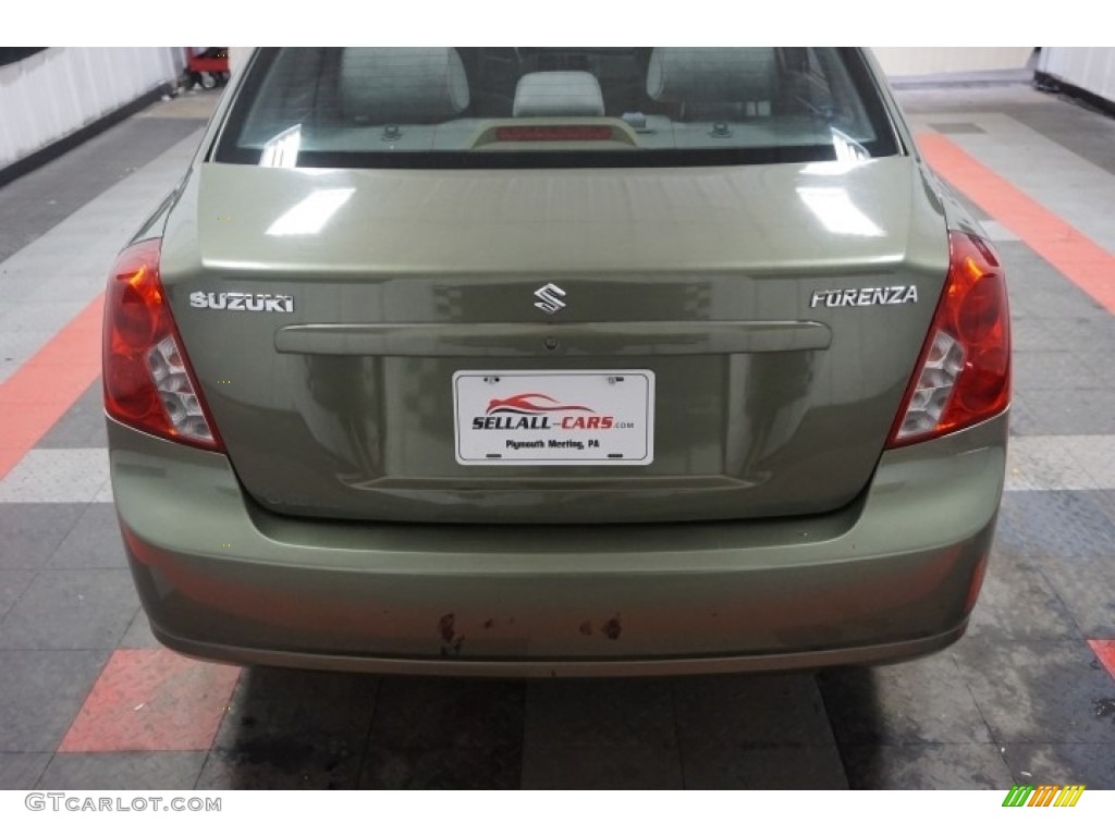 2004 Forenza S - Desert Green Metallic / Gray photo #60