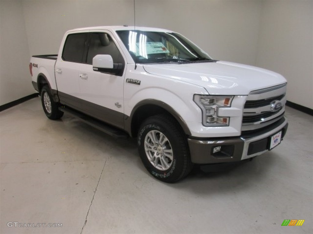 2016 F150 King Ranch SuperCrew 4x4 - Oxford White / King Ranch Java photo #2