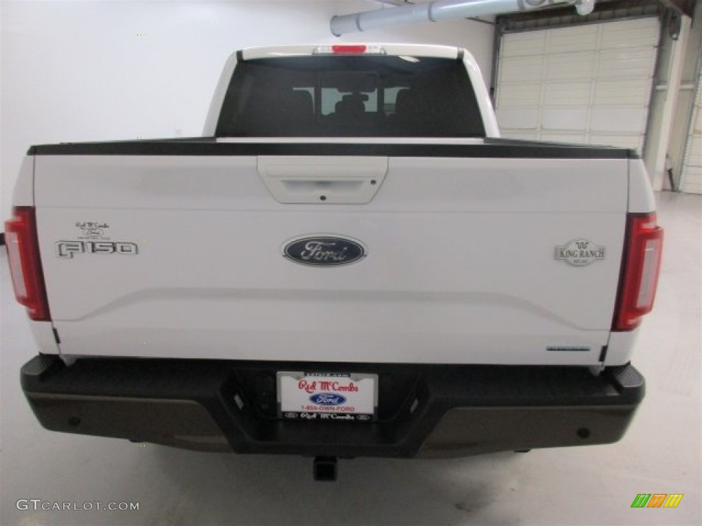 2016 F150 King Ranch SuperCrew 4x4 - Oxford White / King Ranch Java photo #12