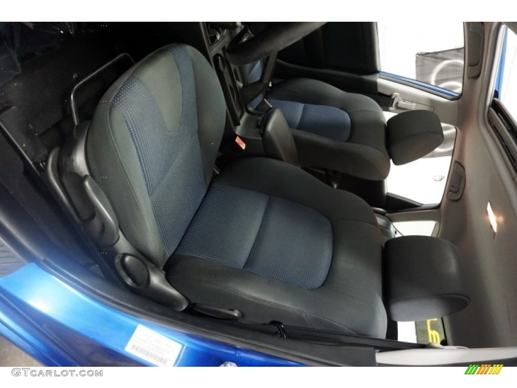 2005 MAZDA3 s Hatchback - Strato Blue Mica / Black/Blue photo #23