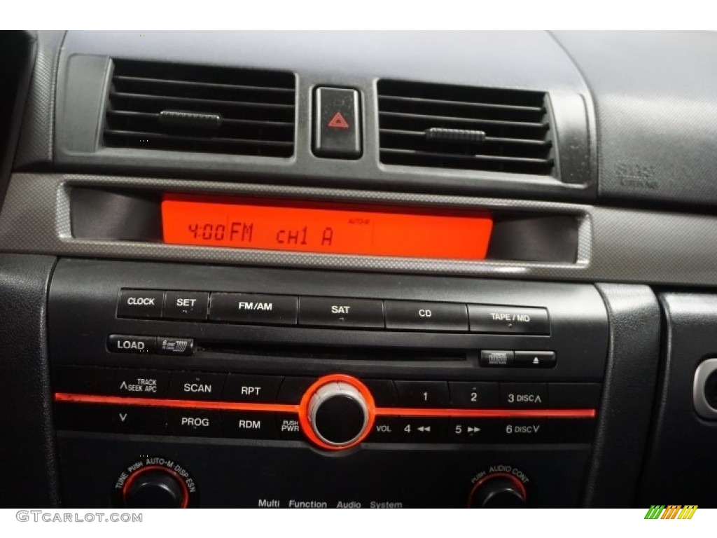 2005 MAZDA3 s Hatchback - Strato Blue Mica / Black/Blue photo #37