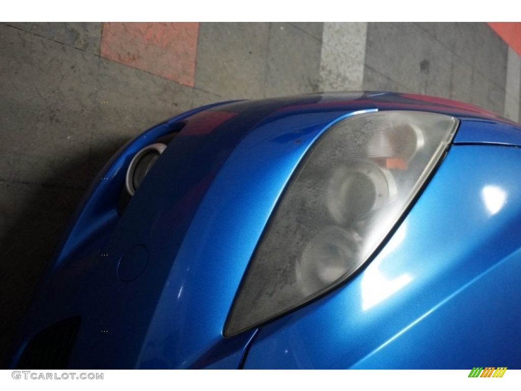 2005 MAZDA3 s Hatchback - Strato Blue Mica / Black/Blue photo #49