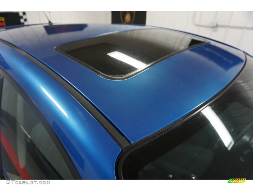 2005 MAZDA3 s Hatchback - Strato Blue Mica / Black/Blue photo #84