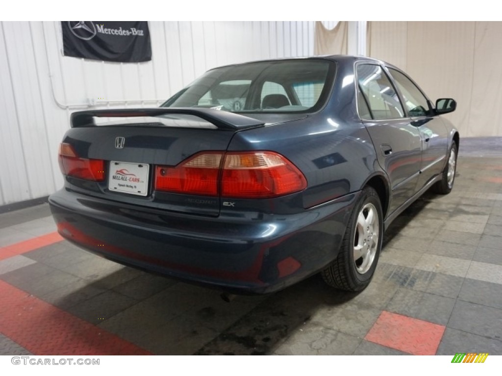 2000 Accord EX Sedan - Deep Velvet Blue Pearl / Quartz photo #8