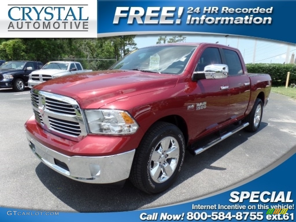 Deep Cherry Red Crystal Pearl Ram 1500