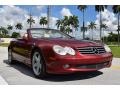 2005 Firemist Red Metallic Mercedes-Benz SL 500 Roadster  photo #4