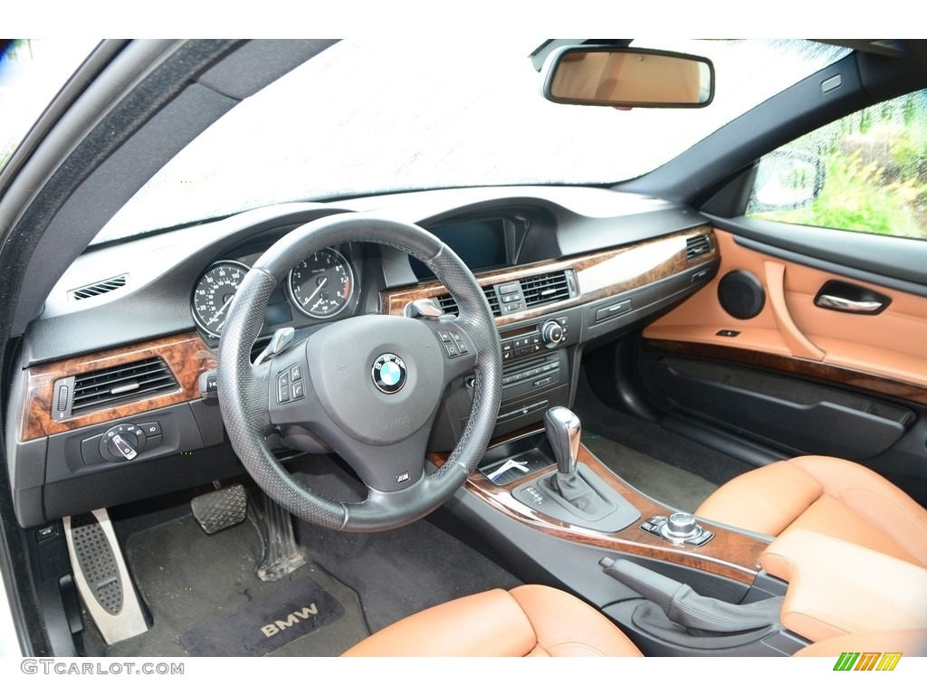 2010 3 Series 328i xDrive Coupe - Alpine White / Saddle Brown Dakota Leather photo #5